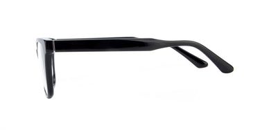 Women Vista Eyeglasses: Ada - Black - SpaceSMART Eye Clinic (Side View)